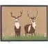 Deer 1 Washable Doormat - Beige