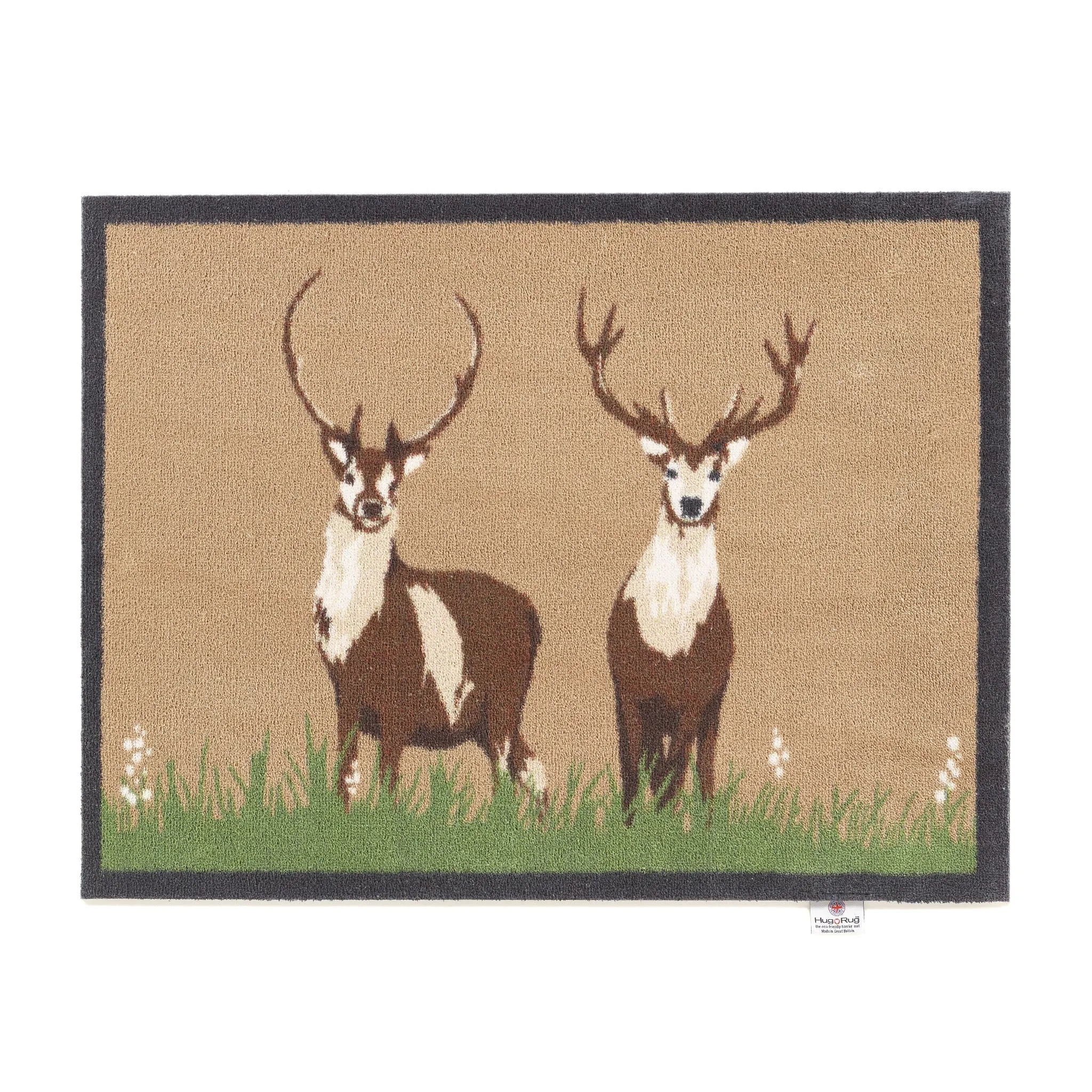 Deer 1 Washable Doormat - Beige image