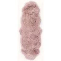 Double Sheepskin Rug - Adobe Rose