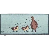 Ducks 1 Washable Runner - Blue