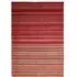 Fine Stripes Rug - Red, Wool