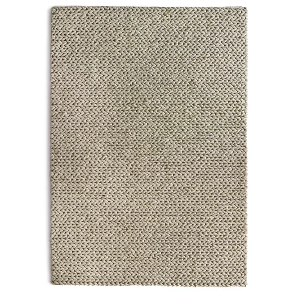 Fusion Rug - Oyster, Wool