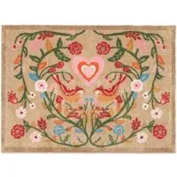 Garden Lovebirds Washable Doormat - 65x85cm