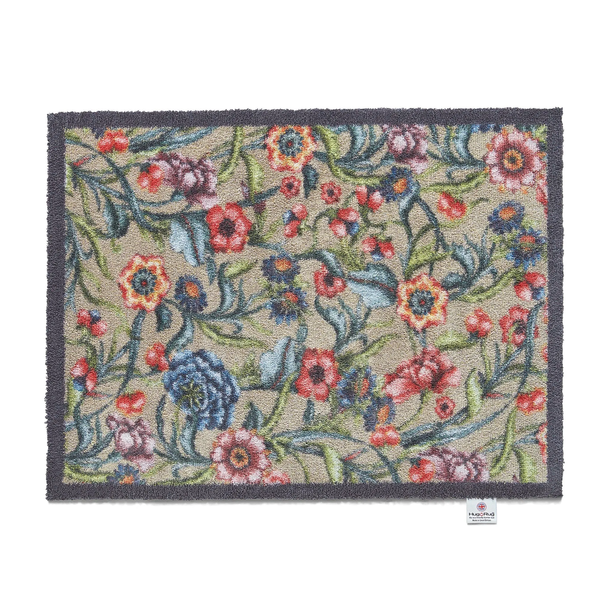 Garden Multi Floral 2 Doormat - Beige image