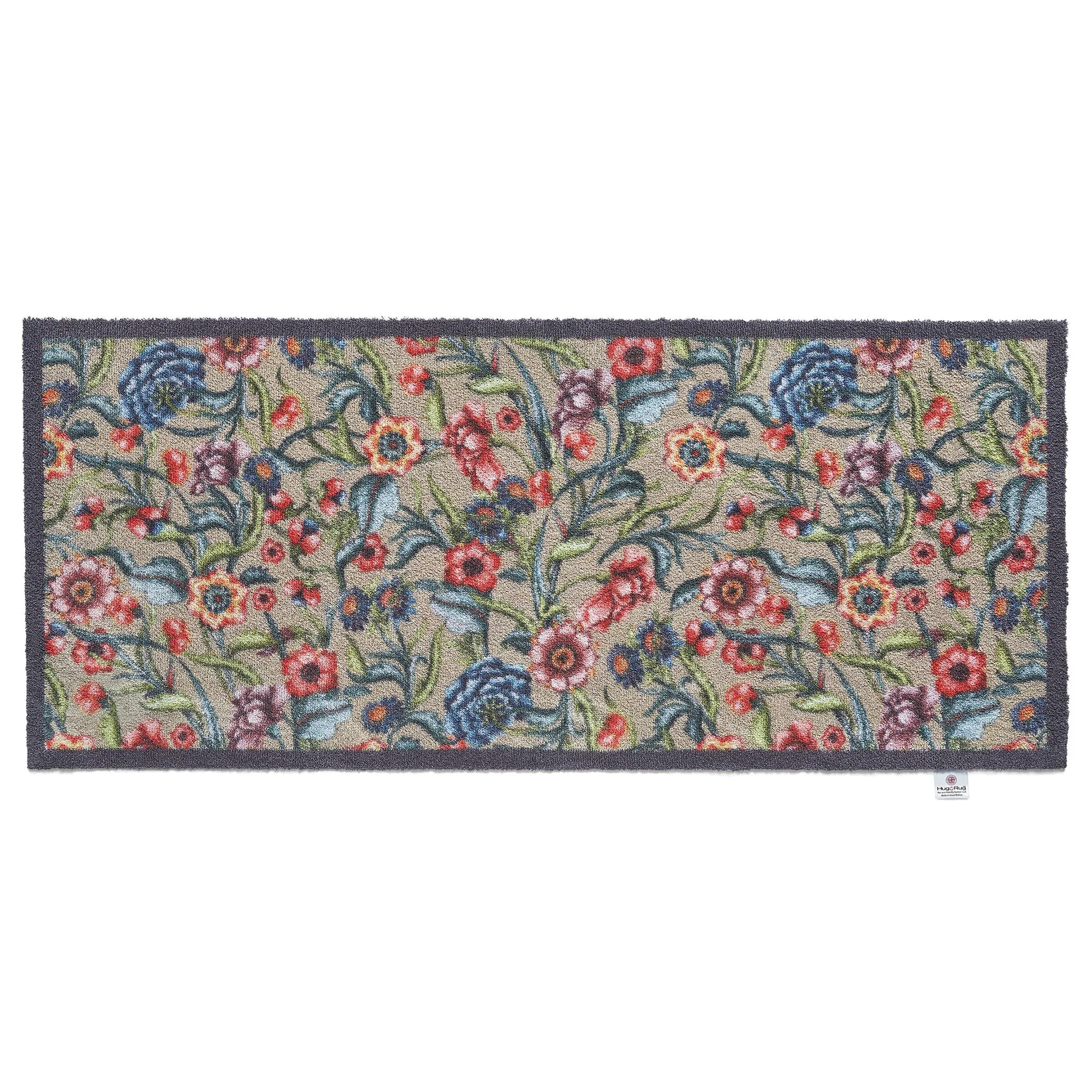 Garden Multi Floral 2 Runner - Beige