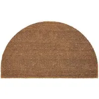 Half Moon Doormat - Natural, Coir