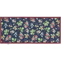Hedgerow & Berries Washable Runner - Navy