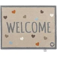 Home 34 Welcome Washable Doormat - Beige