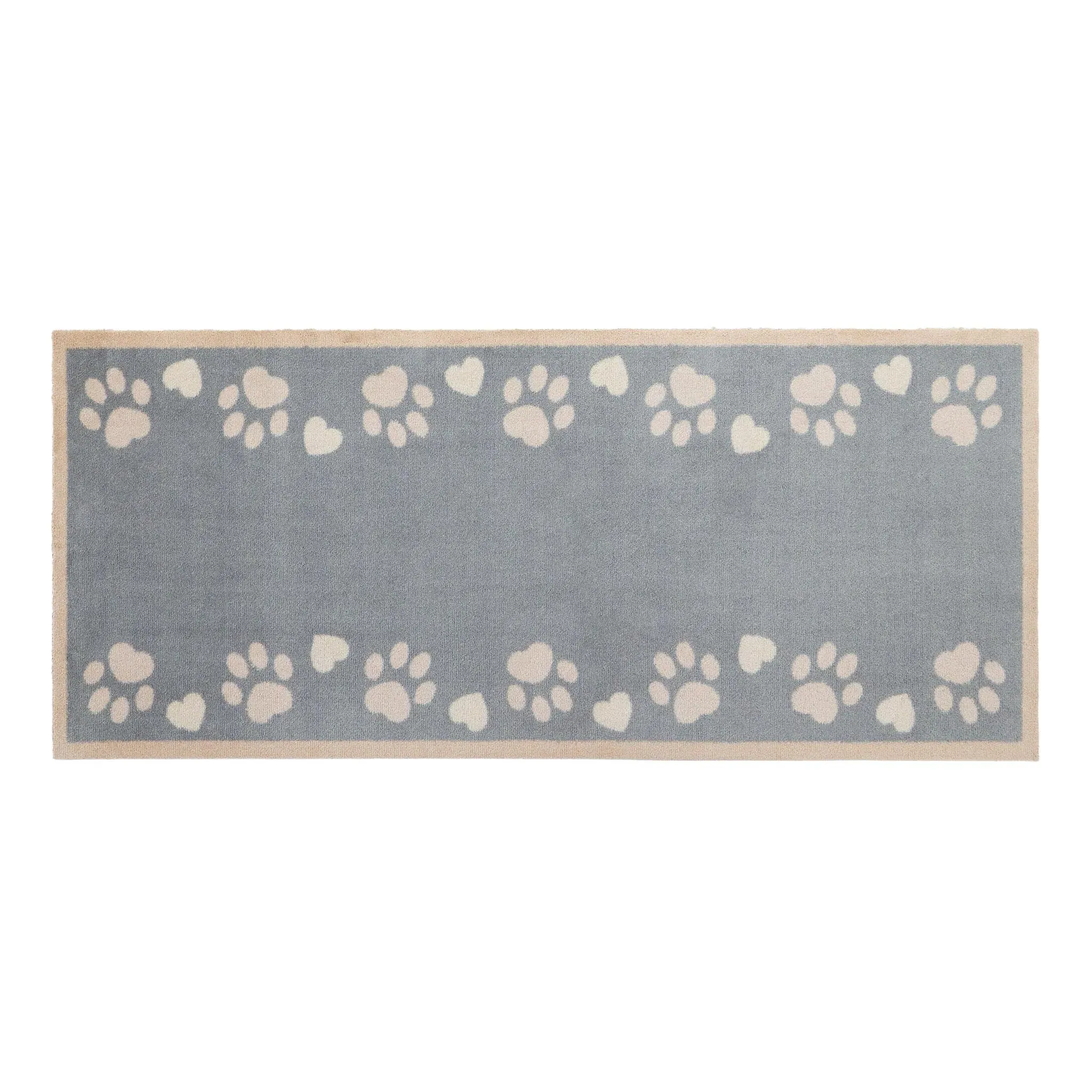 Home Paws Washable Runner - Blue