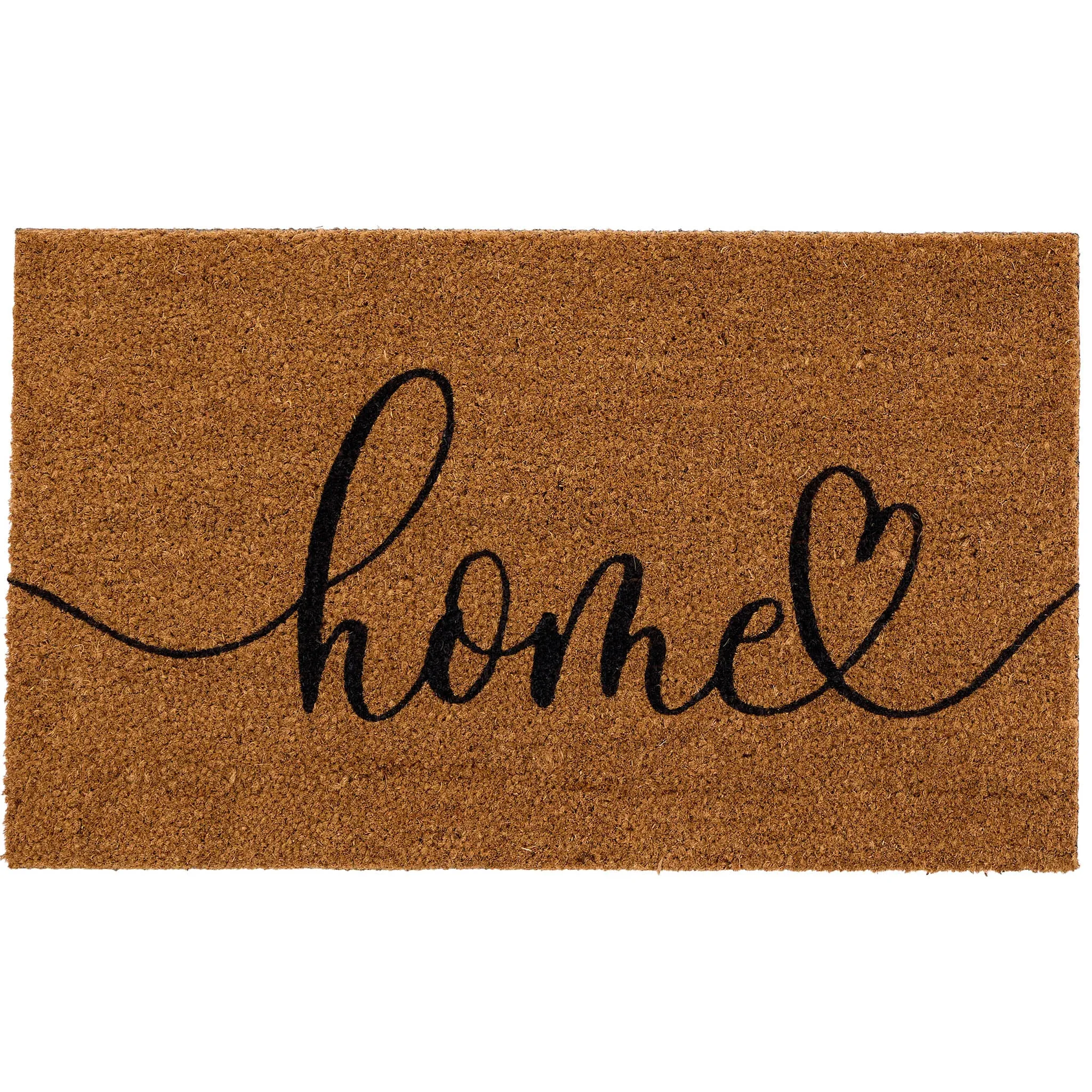 Home Script Coir Doormat - 45x75cm image