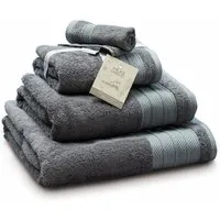 Hug Bamboo Bath Towel - Graphite