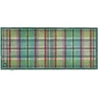 Hug Rug Tartan Washable Runner - Green