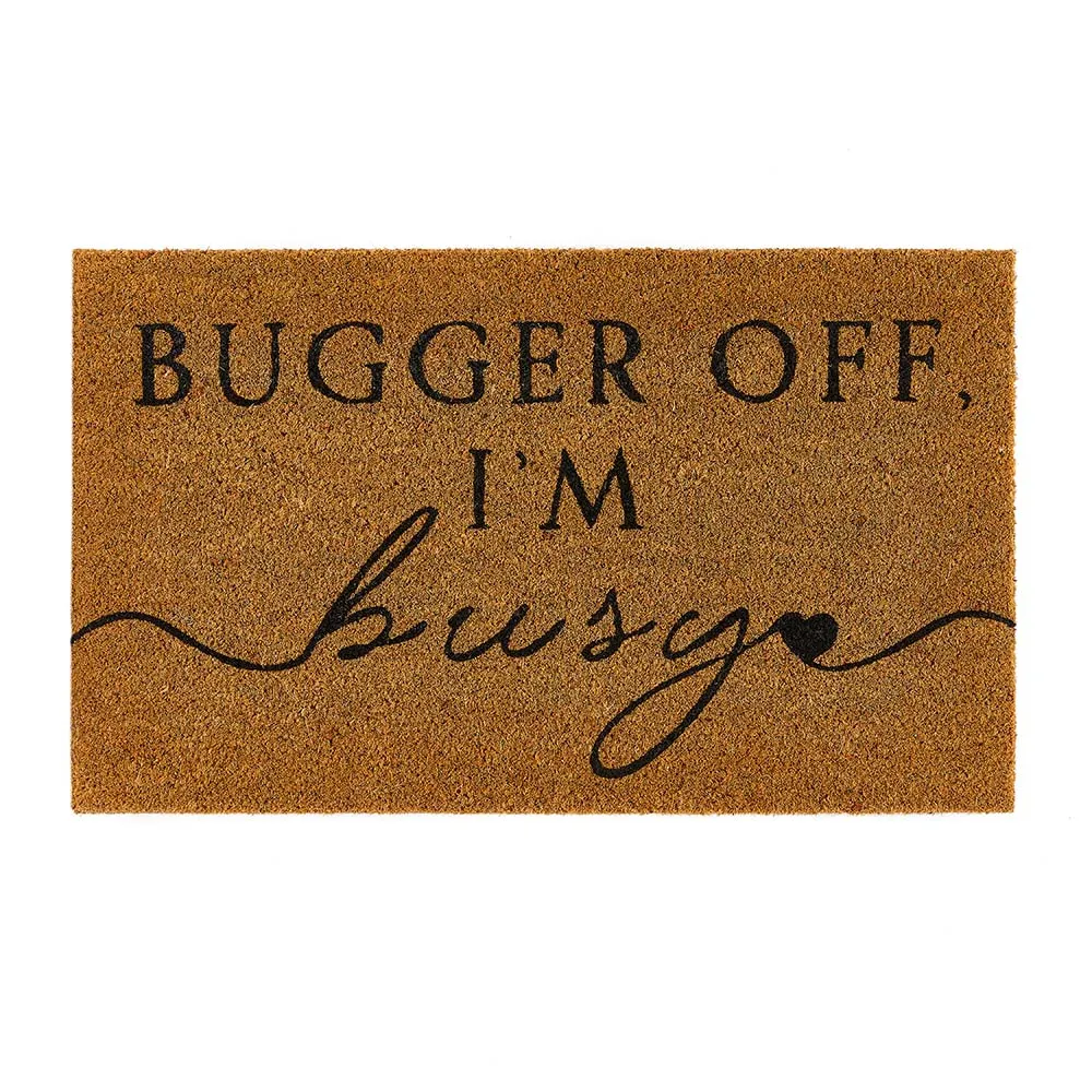I'm Busy Coir Doormat - 45x75cm image