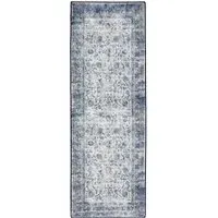 Imperial Eco-Washable Rug Runner - Off-White, Recycled Polyester