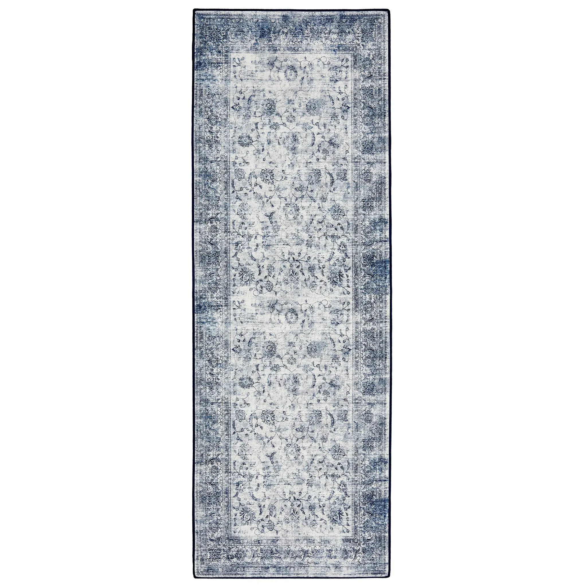 Imperial Eco-Washable Rug Runner - Off-White, Recycled Polyester image