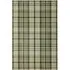 Isla Plaid Washable Rug - Green, Recycled Polyester