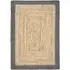 Jute Border Rug - Grey, Jute