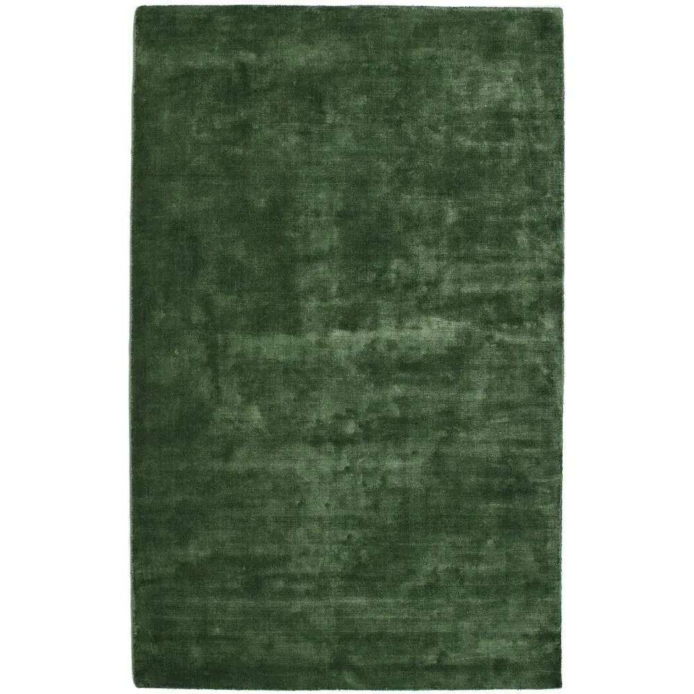 Karma Fern Rug - Green, Viscose