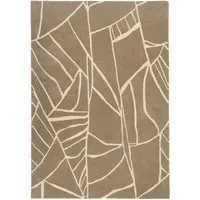 Kintsugi Rug Stone - Brown, Wool