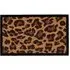Leopard Border Coir Doormat - 45x75cm