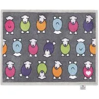 Marra Grey Herdy Washable Doormat - Grey