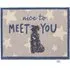 Meet You Charity Doormat 65x85cm - Beige