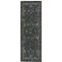 Midnight Paisley Eco-Washable Rug Runner - Midnight