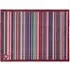 Multi Stripe Red Washable Doormat - Multi