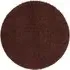 My Rug Round Ox Red Rug - Red, Polypropylene