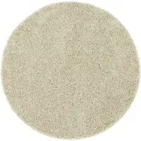 My Rug Round Stone Beige Rug - Beige, Polypropylene