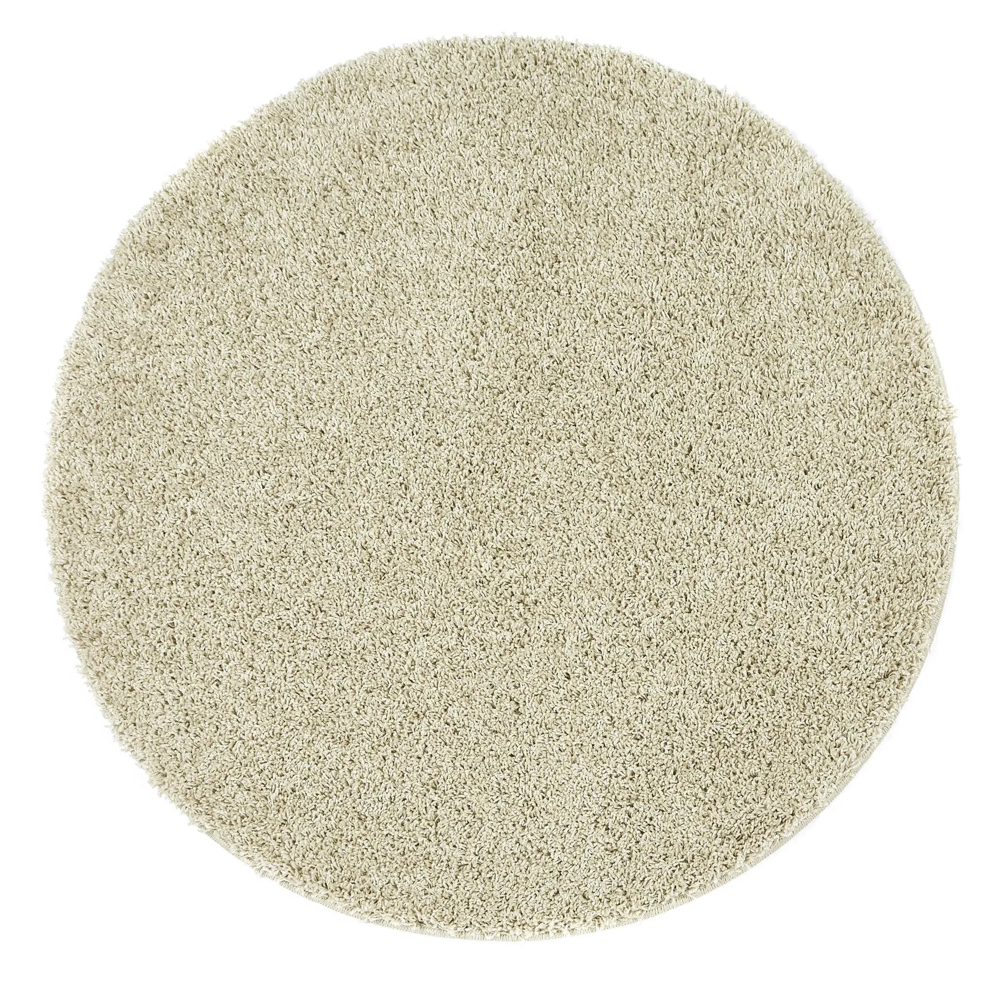 My Rug Round Stone Beige Rug - Beige, Polypropylene