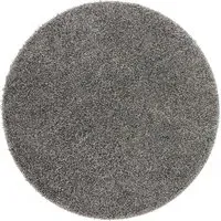 My Rug Round Washable Rug - Grey Fleck