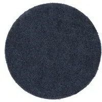 My Rug Round Washable Rug - Midnight Blue, Polypropylene
