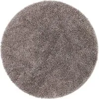 My Rug Round Washable Rug - Mocha Fleck