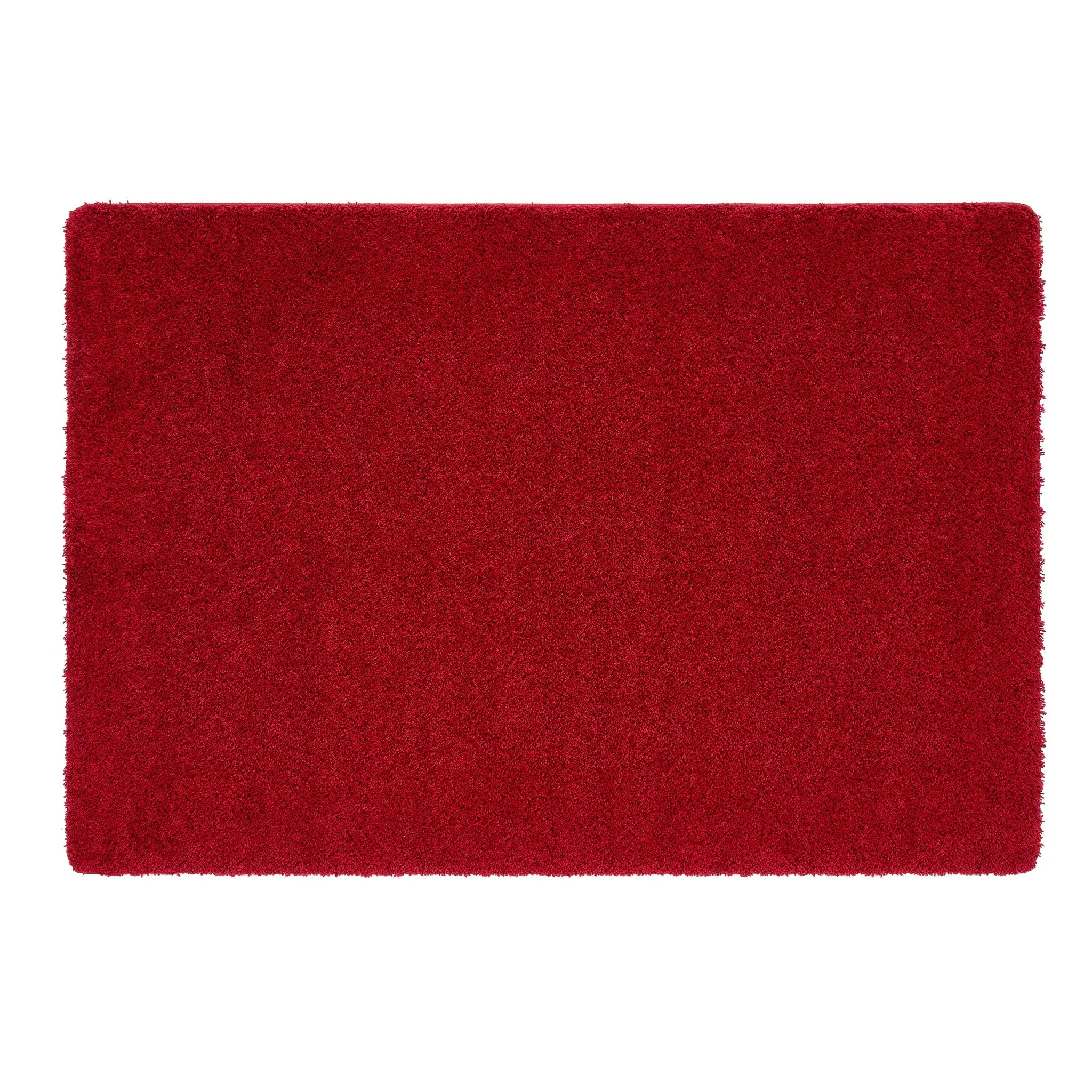 My Rug Washable Rug - Red, Polypropylene