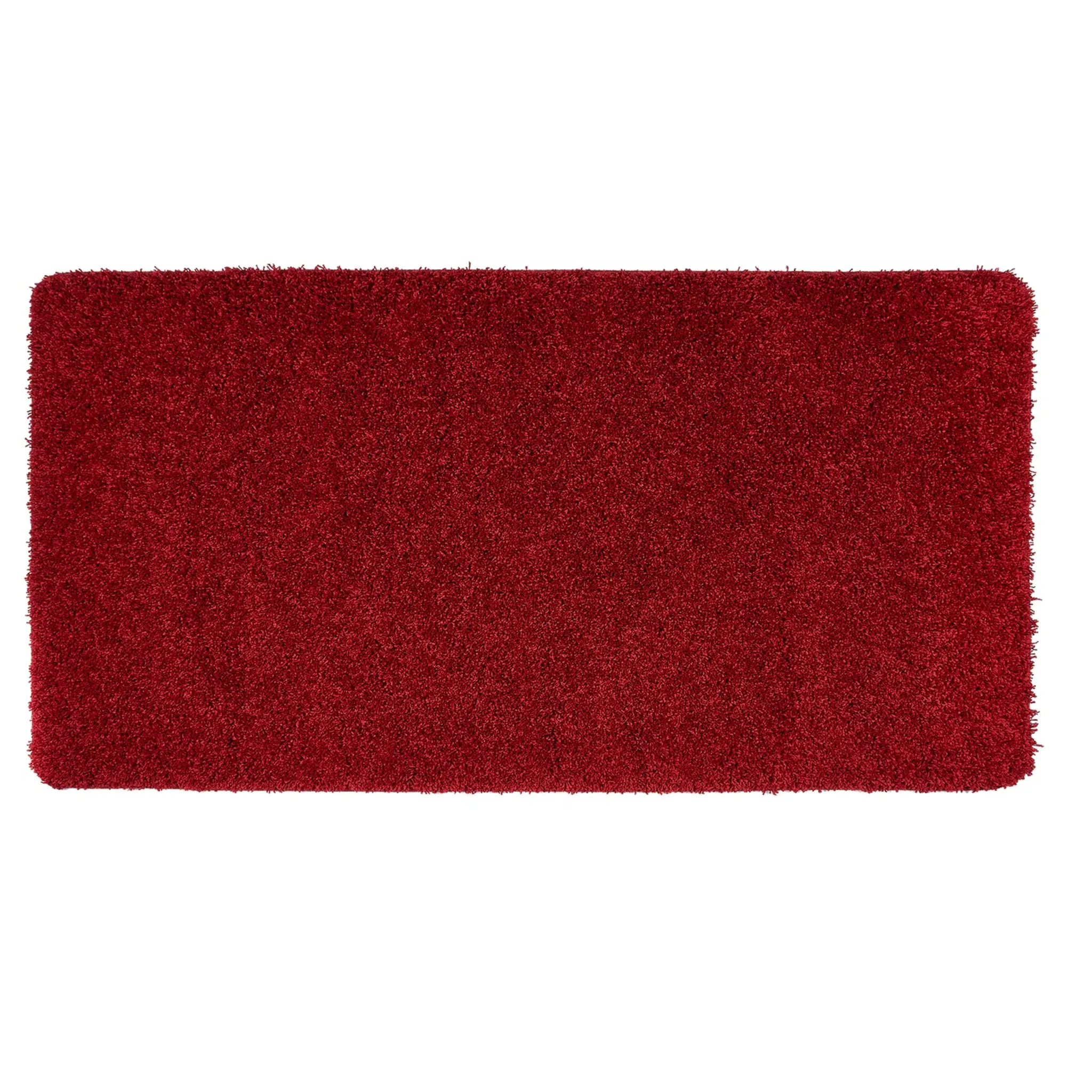My Rug Washable Runner - Red, Polypropylene