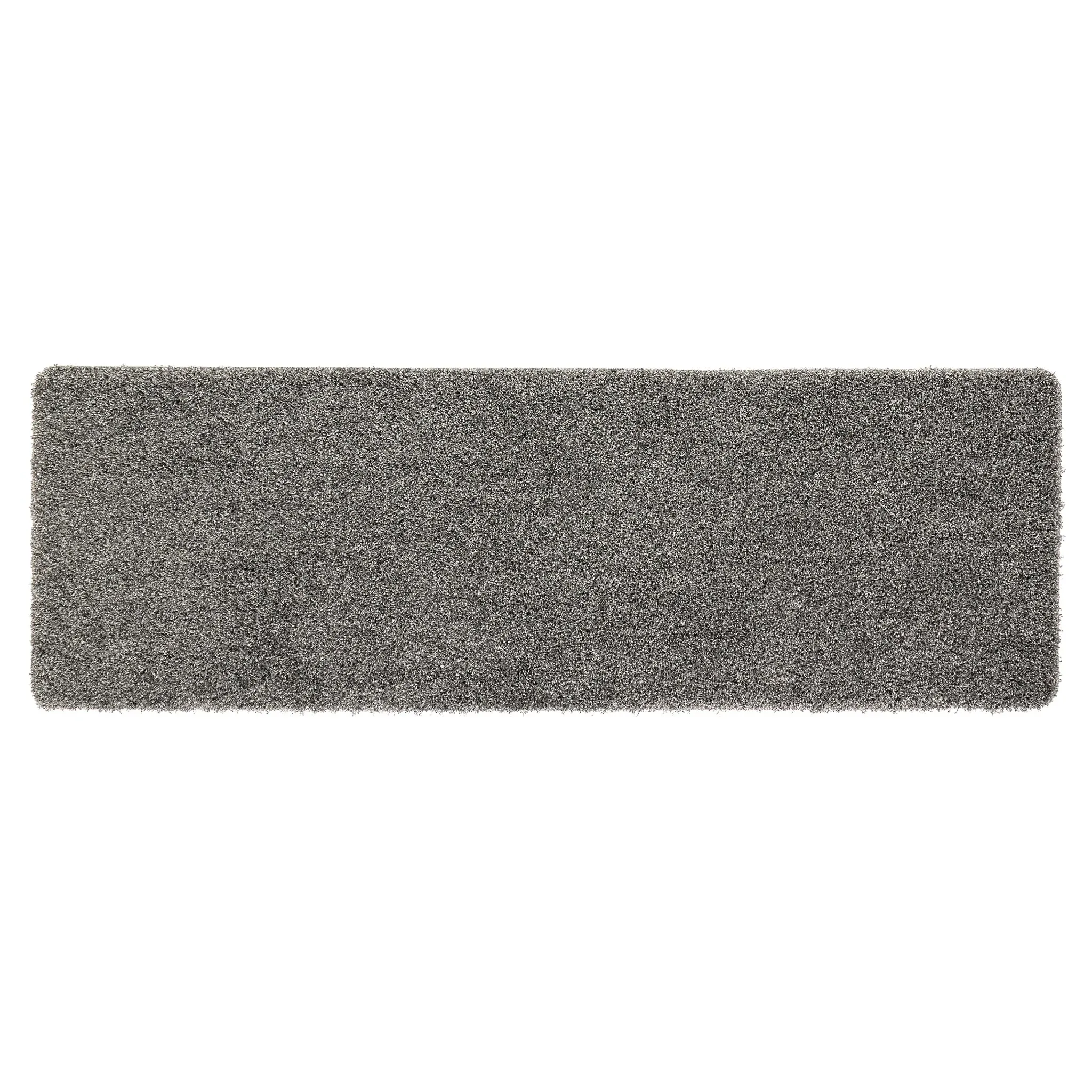 My Rug Washable Runner Rug - Grey Fleck