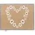 Nature 15 Heart Washable Doormat - Beige