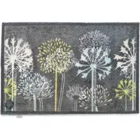 Nature 17 Dandelions Doormat - Grey
