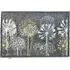 Nature 17 Dandelions Doormat - Grey