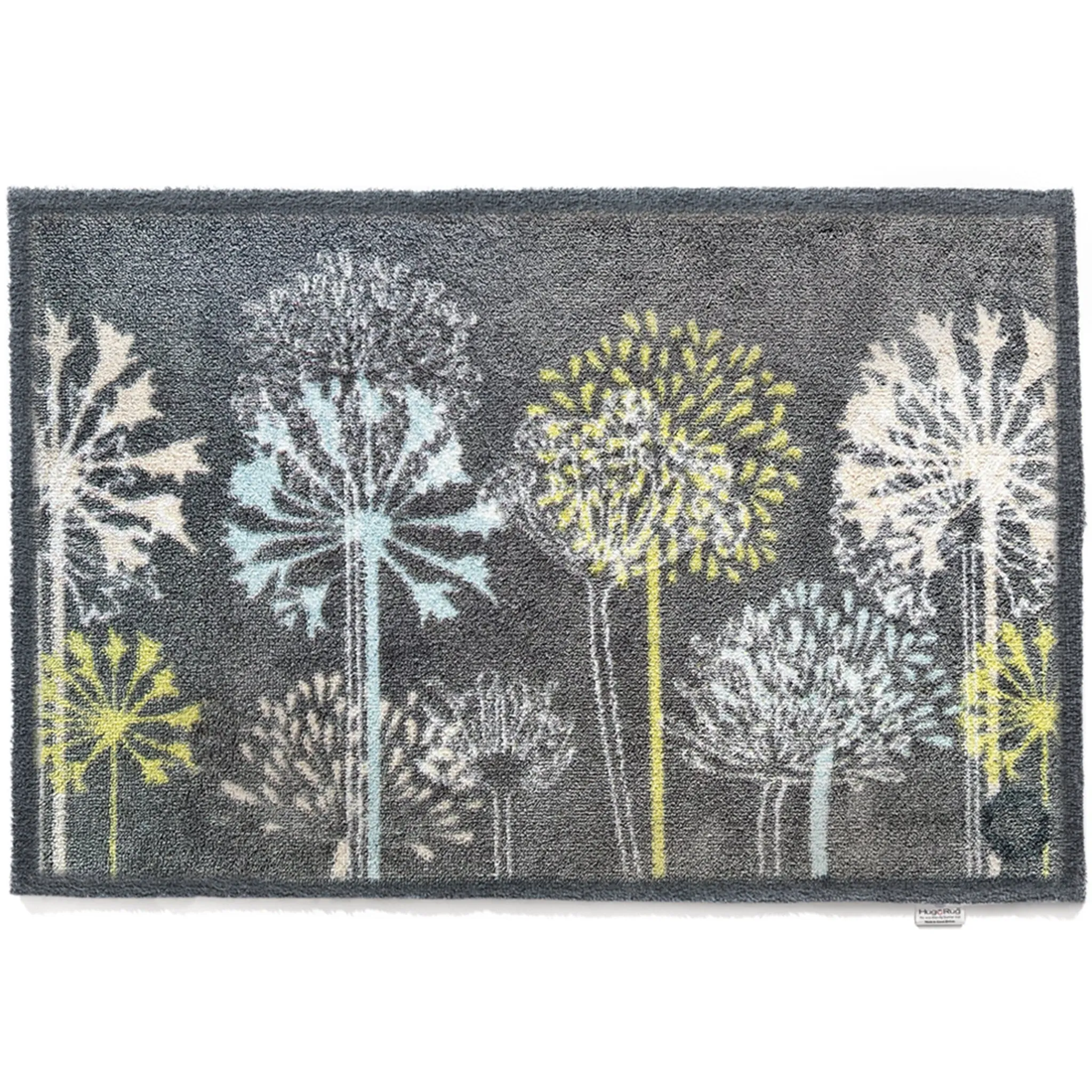 Nature 17 Dandelions Doormat - Grey