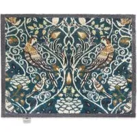 Nature 25 Washable Doormat - Teal, Recycled Materials