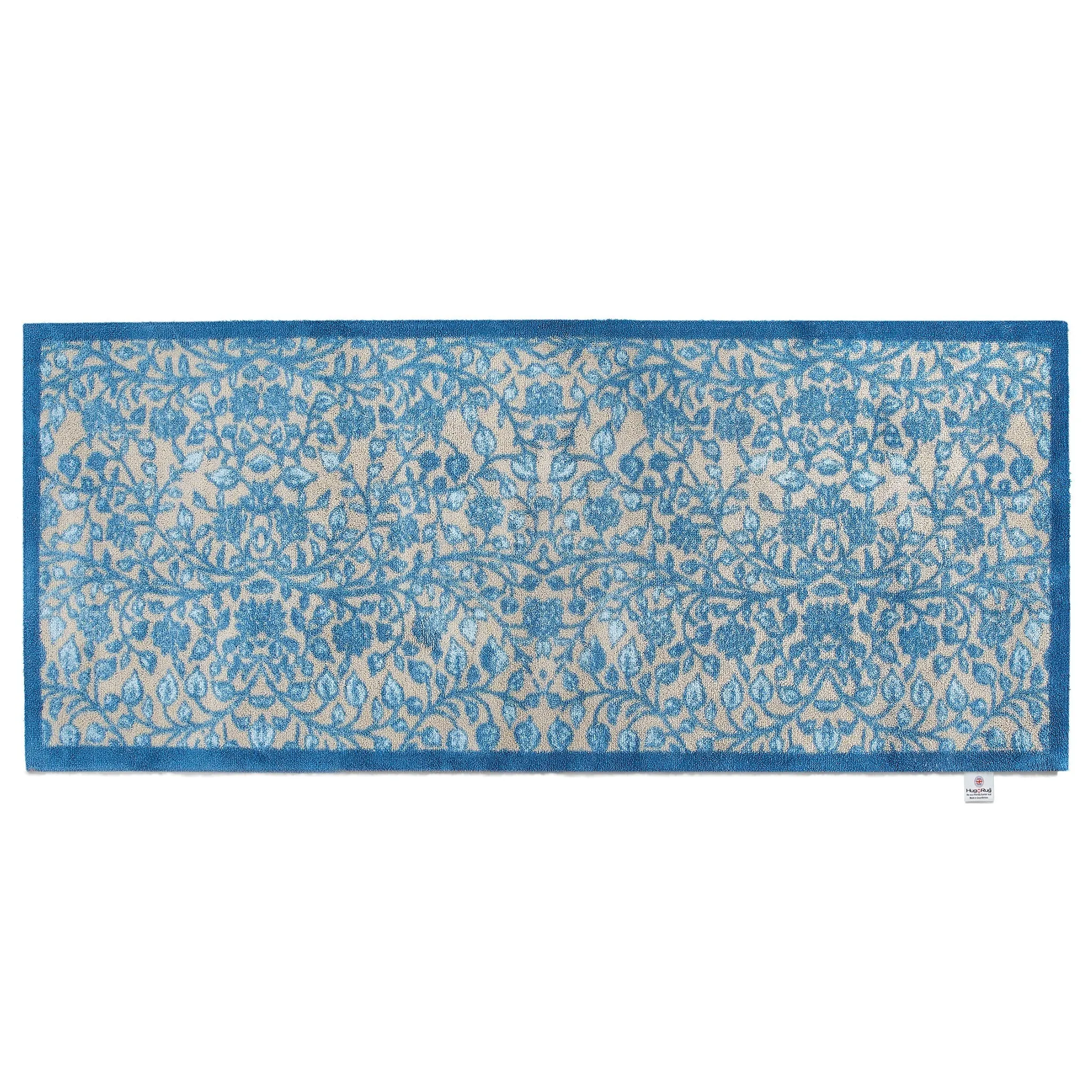 Nature 33 Washable Runner - Blue
