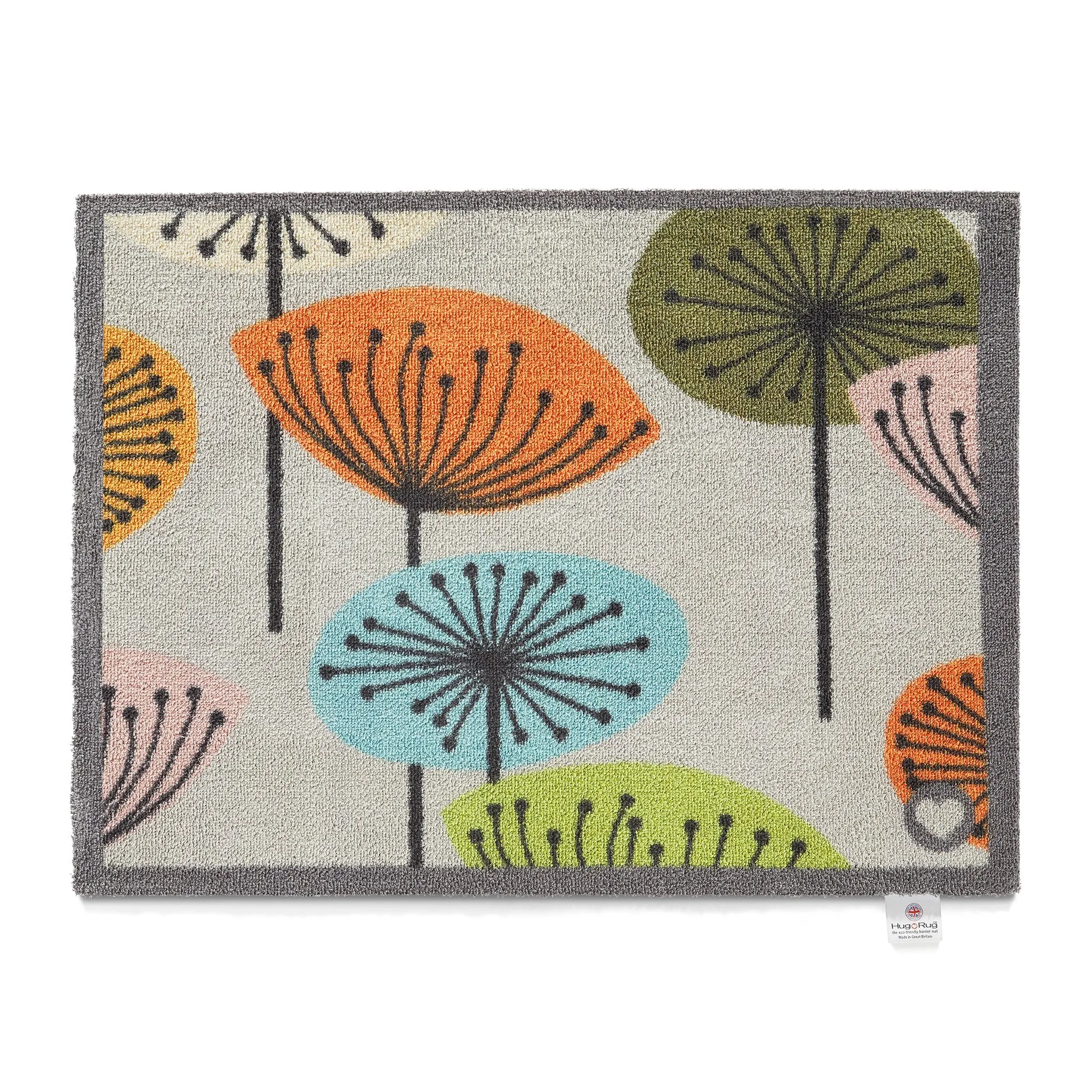 Nature 40 Washable Doormat - Light Grey image
