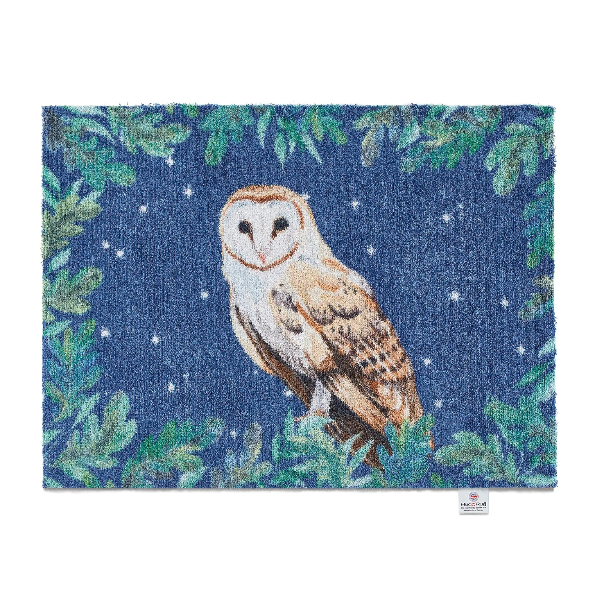 Owl Charity Doormat - Navy