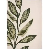 Paradise Leaf Rug - Green, Wool