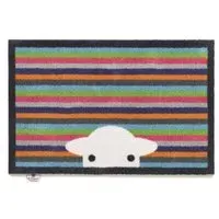 Peep Stripe Herdy Washable Doormat - 50x75cm