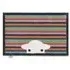 Peep Stripe Herdy Washable Doormat - 50x75cm