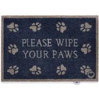 Pet 10 Washable Doormat - Navy
