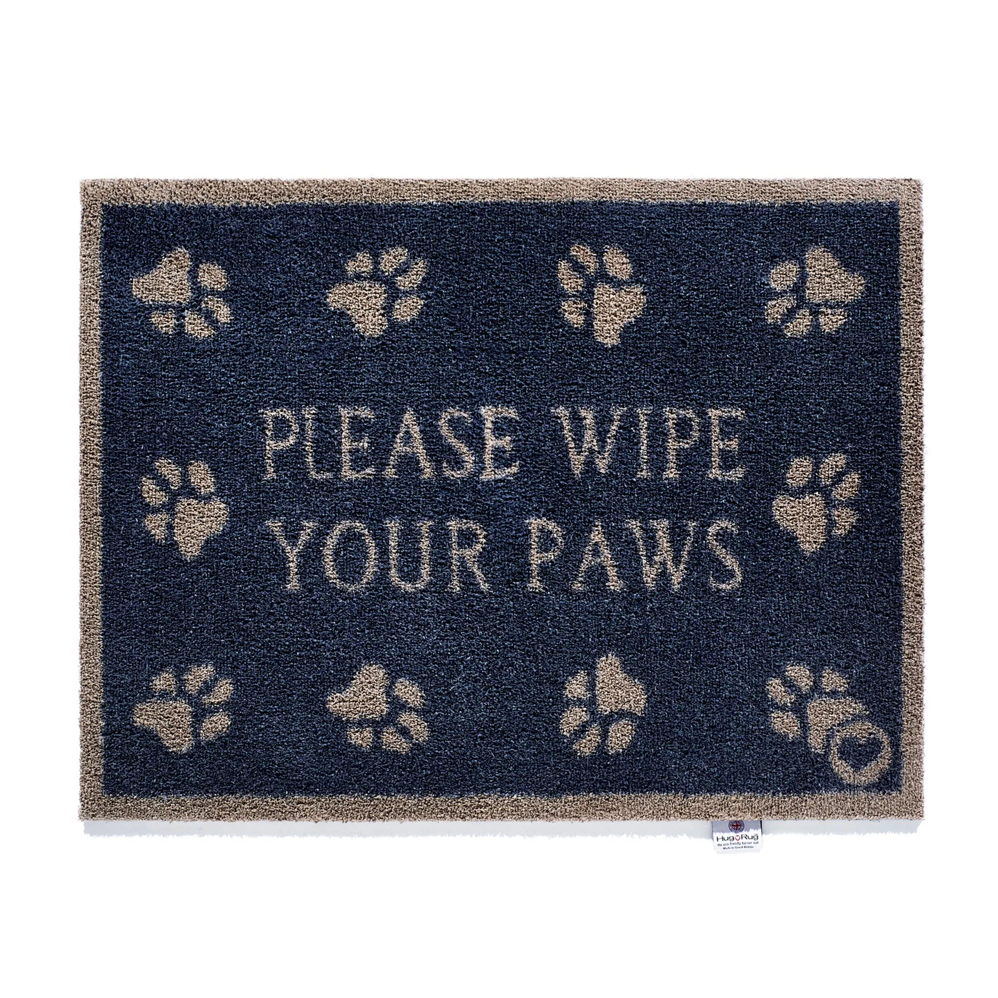 Pet 10 Washable Doormat - Navy image